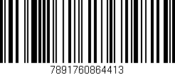Código de barras (EAN, GTIN, SKU, ISBN): '7891760864413'