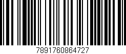 Código de barras (EAN, GTIN, SKU, ISBN): '7891760864727'