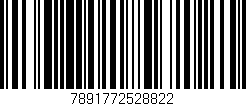 Código de barras (EAN, GTIN, SKU, ISBN): '7891772528822'