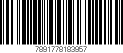Código de barras (EAN, GTIN, SKU, ISBN): '7891778183957'