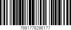 Código de barras (EAN, GTIN, SKU, ISBN): '7891778286177'