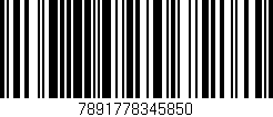 Código de barras (EAN, GTIN, SKU, ISBN): '7891778345850'