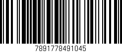 Código de barras (EAN, GTIN, SKU, ISBN): '7891778491045'