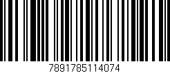 Código de barras (EAN, GTIN, SKU, ISBN): '7891785114074'