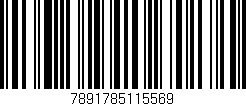 Código de barras (EAN, GTIN, SKU, ISBN): '7891785115569'