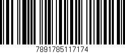 Código de barras (EAN, GTIN, SKU, ISBN): '7891785117174'
