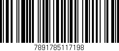 Código de barras (EAN, GTIN, SKU, ISBN): '7891785117198'
