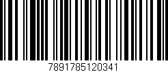 Código de barras (EAN, GTIN, SKU, ISBN): '7891785120341'