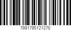 Código de barras (EAN, GTIN, SKU, ISBN): '7891785121270'