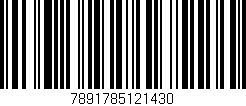 Código de barras (EAN, GTIN, SKU, ISBN): '7891785121430'
