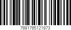 Código de barras (EAN, GTIN, SKU, ISBN): '7891785121973'