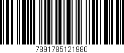 Código de barras (EAN, GTIN, SKU, ISBN): '7891785121980'