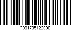Código de barras (EAN, GTIN, SKU, ISBN): '7891785122000'