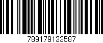 Código de barras (EAN, GTIN, SKU, ISBN): '789179133587'