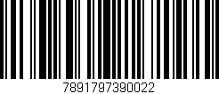 Código de barras (EAN, GTIN, SKU, ISBN): '7891797390022'