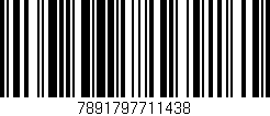 Código de barras (EAN, GTIN, SKU, ISBN): '7891797711438'