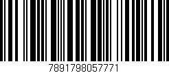 Código de barras (EAN, GTIN, SKU, ISBN): '7891798057771'