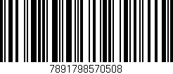 Código de barras (EAN, GTIN, SKU, ISBN): '7891798570508'