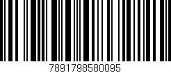 Código de barras (EAN, GTIN, SKU, ISBN): '7891798580095'