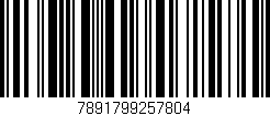 Código de barras (EAN, GTIN, SKU, ISBN): '7891799257804'