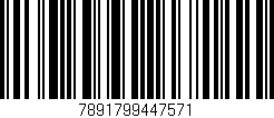 Código de barras (EAN, GTIN, SKU, ISBN): '7891799447571'
