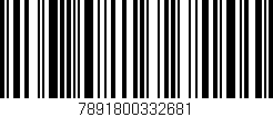 Código de barras (EAN, GTIN, SKU, ISBN): '7891800332681'