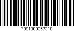Código de barras (EAN, GTIN, SKU, ISBN): '7891800357318'