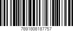 Código de barras (EAN, GTIN, SKU, ISBN): '7891808187757'
