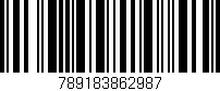Código de barras (EAN, GTIN, SKU, ISBN): '789183862987'