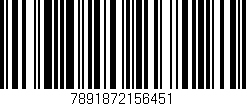 Código de barras (EAN, GTIN, SKU, ISBN): '7891872156451'