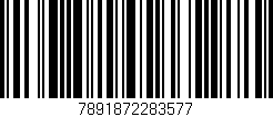 Código de barras (EAN, GTIN, SKU, ISBN): '7891872283577'