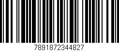 Código de barras (EAN, GTIN, SKU, ISBN): '7891872344827'