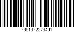 Código de barras (EAN, GTIN, SKU, ISBN): '7891872376491'