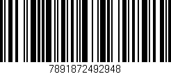 Código de barras (EAN, GTIN, SKU, ISBN): '7891872492948'