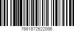 Código de barras (EAN, GTIN, SKU, ISBN): '7891872622086'