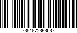 Código de barras (EAN, GTIN, SKU, ISBN): '7891872656067'