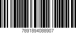 Código de barras (EAN, GTIN, SKU, ISBN): '7891894088907'