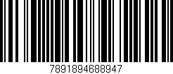 Código de barras (EAN, GTIN, SKU, ISBN): '7891894688947'