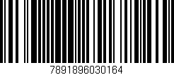 Código de barras (EAN, GTIN, SKU, ISBN): '7891896030164'