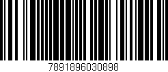 Código de barras (EAN, GTIN, SKU, ISBN): '7891896030898'