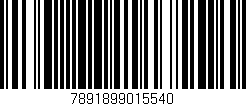 Código de barras (EAN, GTIN, SKU, ISBN): '7891899015540'