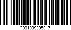 Código de barras (EAN, GTIN, SKU, ISBN): '7891899085017'