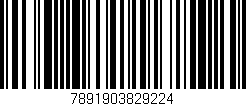 Código de barras (EAN, GTIN, SKU, ISBN): '7891903829224'