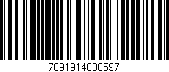 Código de barras (EAN, GTIN, SKU, ISBN): '7891914088597'