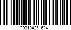 Código de barras (EAN, GTIN, SKU, ISBN): '7891942516741'
