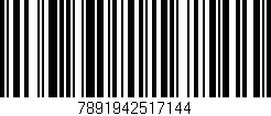 Código de barras (EAN, GTIN, SKU, ISBN): '7891942517144'