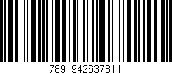 Código de barras (EAN, GTIN, SKU, ISBN): '7891942637811'