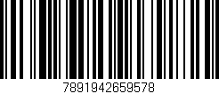 Código de barras (EAN, GTIN, SKU, ISBN): '7891942659578'