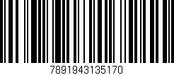 Código de barras (EAN, GTIN, SKU, ISBN): '7891943135170'