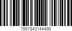Código de barras (EAN, GTIN, SKU, ISBN): '7891943144486'